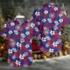 Chicago Cubs Tropical Floral Hotdog Funny Hawaiian Shirt Chicago Cubs Tropical Floral Hotdog Funny Hawaiian Shirt
