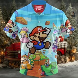 Super Mario 2 Hawaiian Shirt