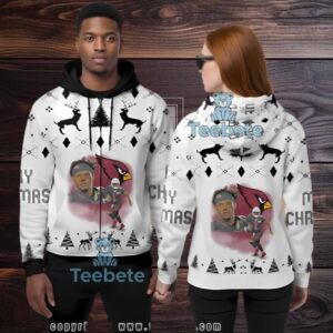 Arizona Cardinals Kyler Murray Ugly 3D Hoodie Zipper