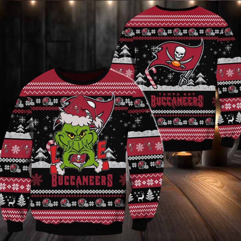 Tampa Bay Buccaneers NFL Grinch Football Limited Ugly Christmas Sweater Tampa Bay Buccaneers NFL Grinch Football Limited Ugly Christmas Sweater