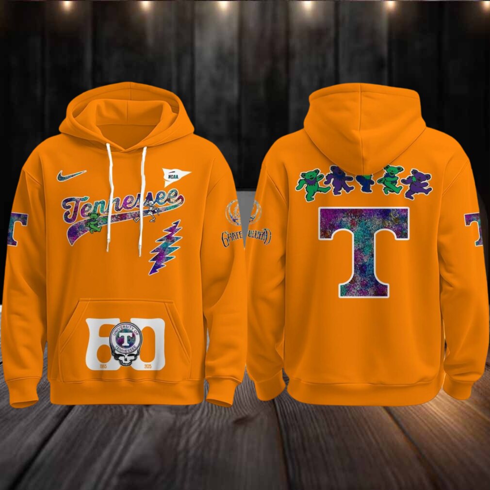 Tennessee Volunteers Celebrating Grateful Dead 60th Anniversary 2025 Hoodie T Shirt Tennessee Volunteers Celebrating Grateful Dead 60th Anniversary 2025 Hoodie T Shirt