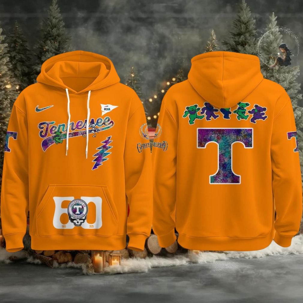 Tennessee Volunteers Celebrating Grateful Dead 60th Anniversary 2025 Hoodie T Shirt Tennessee Volunteers Celebrating Grateful Dead 60th Anniversary 2025 Hoodie T Shirt