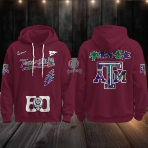 Texas A&M Aggies Celebrating Grateful Dead 60th Anniversary 2025 Hoodie T Shirt