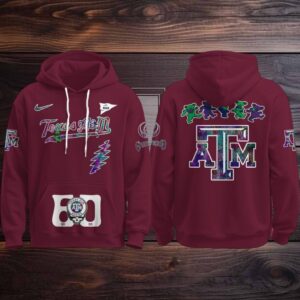 Texas A&M Aggies Celebrating Grateful Dead 60th Anniversary 2025 Hoodie T Shirt