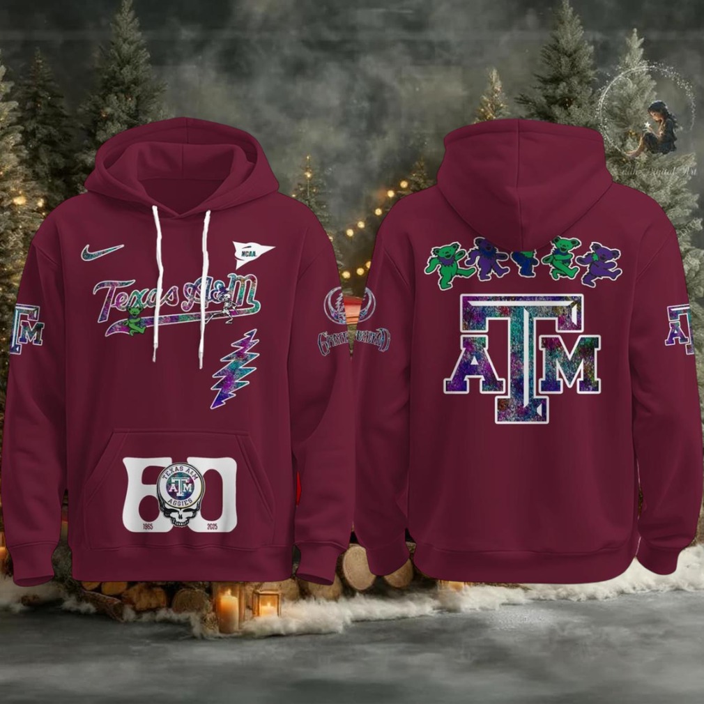 Texas A&M Aggies Celebrating Grateful Dead 60th Anniversary 2025 Hoodie T Shirt Texas A&M Aggies Celebrating Grateful Dead 60th Anniversary 2025 Hoodie T Shirt