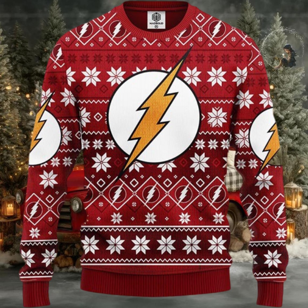 The Flash Ugly Christmas Sweater Amazing Gift Funny Sweater The Flash Ugly Christmas Sweater Amazing Gift Funny Sweater