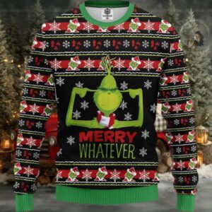 The Grinch Ugly Christmas Sweater Amazing Gift Funny Ugly Sweater