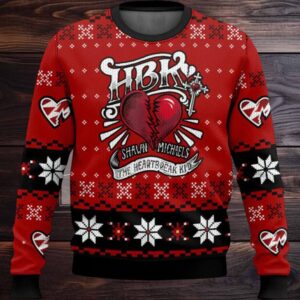 The Heartbreak Kid Shawn Michaels Ugly Christmas Sweater