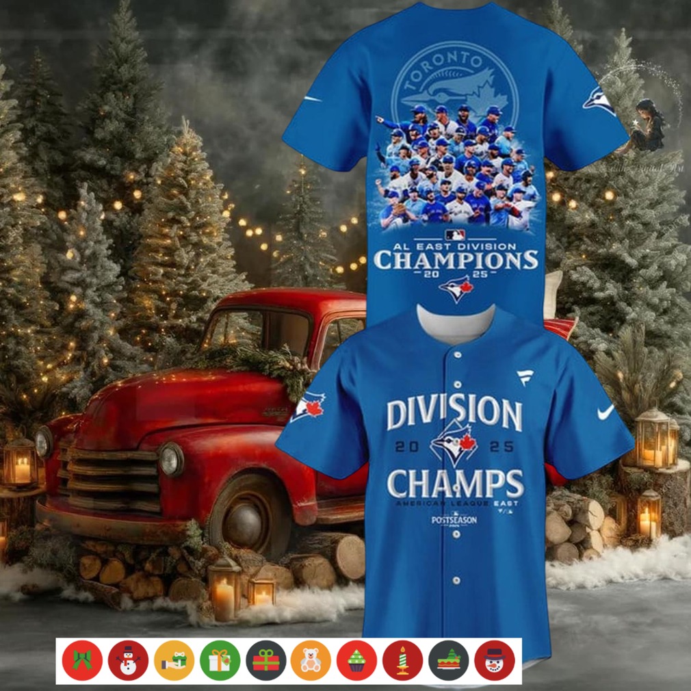 Toronto Blue Jays 2025 American League East Champions Jersey Toronto Blue Jays 2025 American League East Champions Jersey