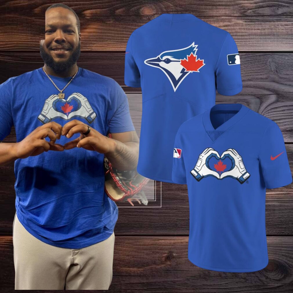 Toronto Blue Jays MLB Heart Hands Sharing 2025 Personalized Football Jersey Toronto Blue Jays MLB Heart Hands Sharing 2025 Personalized Football Jersey