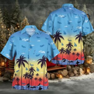 Tropical Dodgers Hawaiian Shirt