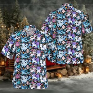Tropical Ice Pokemon Hawaiian Shirt