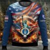 US Navy One More Beer For The Veteran Here – Custom Name And Rank Ugly Sweater US Navy One More Beer For The Veteran Here – Custom Name And Rank Ugly Sweater