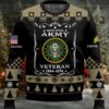 US Marine Corps Veteran Merry Christmas – Custom Name And Rank Ugly Sweater US Marine Corps Veteran Merry Christmas – Custom Name And Rank Ugly Sweater