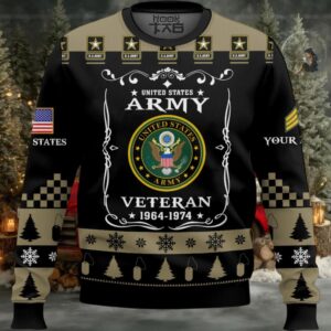 US Army Once I Took a Solemn Oath – Custom Name And Rank Ugly Sweater US Army Once I Took a Solemn Oath – Custom Name And Rank Ugly Sweater