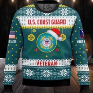 US Coast Guard Don’t Judge What You Don’t Understand – Custom Name And Rank Ugly Sweater