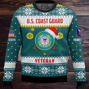 US Coast Guard Don’t Judge What You Don’t Understand – Custom Name And Rank Ugly Sweater