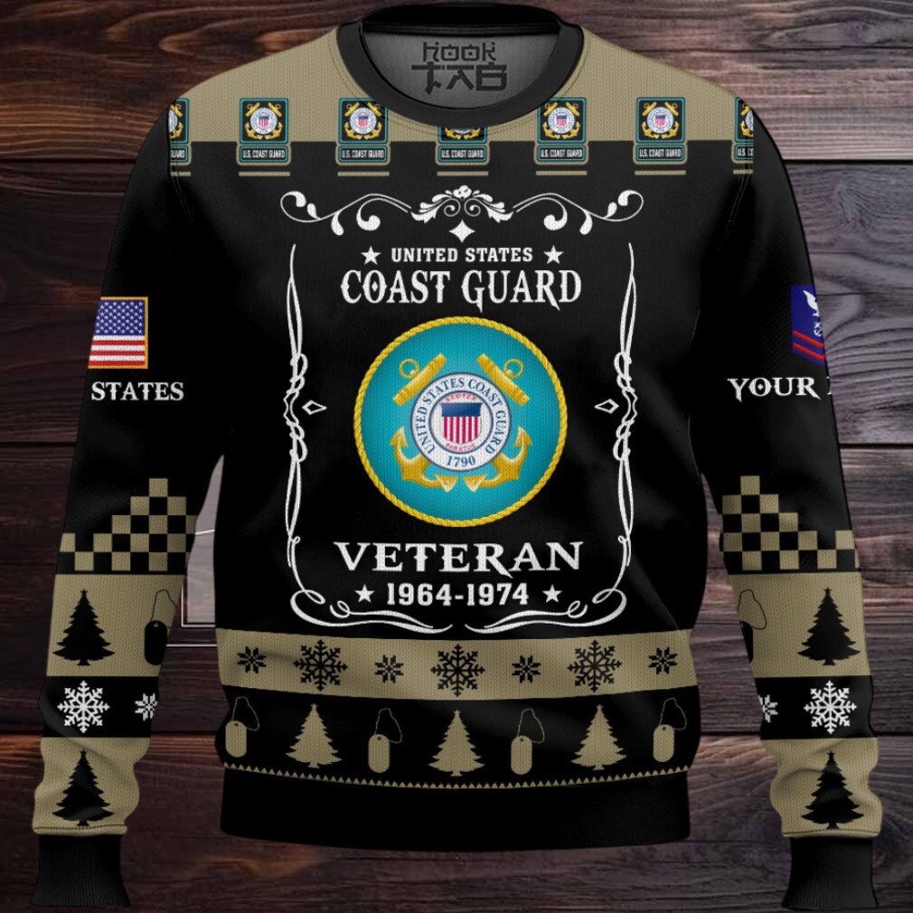 US Coast Guard Once I Took a Solemn Oath – Custom Name And Rank Ugly Sweater US Coast Guard Once I Took a Solemn Oath – Custom Name And Rank Ugly Sweater