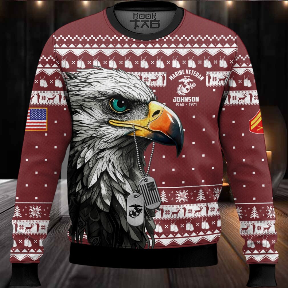 US Marine Corps Nobody Gives Me This Title I Earned It – Custom Name, Rank And Years Of Service Ugly Sweater US Marine Corps Nobody Gives Me This Title I Earned It – Custom Name, Rank And Years Of Service Ugly Sweater