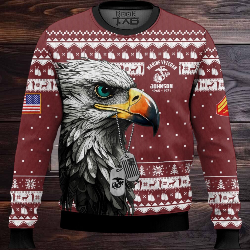 US Marine Corps Nobody Gives Me This Title I Earned It – Custom Name, Rank And Years Of Service Ugly Sweater US Marine Corps Nobody Gives Me This Title I Earned It – Custom Name, Rank And Years Of Service Ugly Sweater