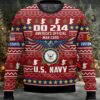 US Marine Corps This Christmas R.E.D – Custom Name And Rank Ugly Sweater US Marine Corps This Christmas R.E.D – Custom Name And Rank Ugly Sweater