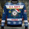 US Navy Proudly Served – Custom Name And Rank Ugly Sweater US Navy Proudly Served – Custom Name And Rank Ugly Sweater