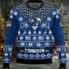 US Marine Corps Merry Xmas Brothers And Sisters – Custom Name And Rank Ugly Sweater US Marine Corps Merry Xmas Brothers And Sisters – Custom Name And Rank Ugly Sweater