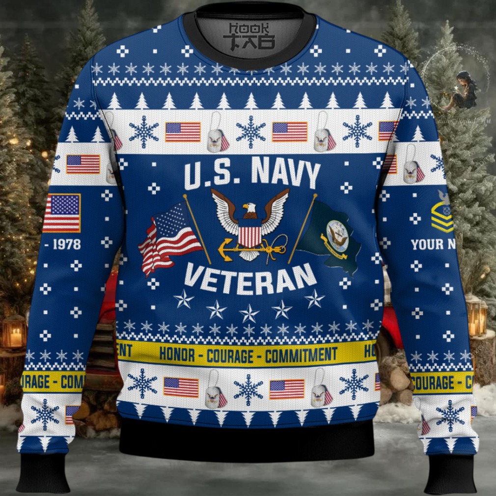 US Navy I Served My Country And Damn Proud Of It – Custom Name, Rank And Years Of Service Ugly Sweater US Navy I Served My Country And Damn Proud Of It – Custom Name, Rank And Years Of Service Ugly Sweater