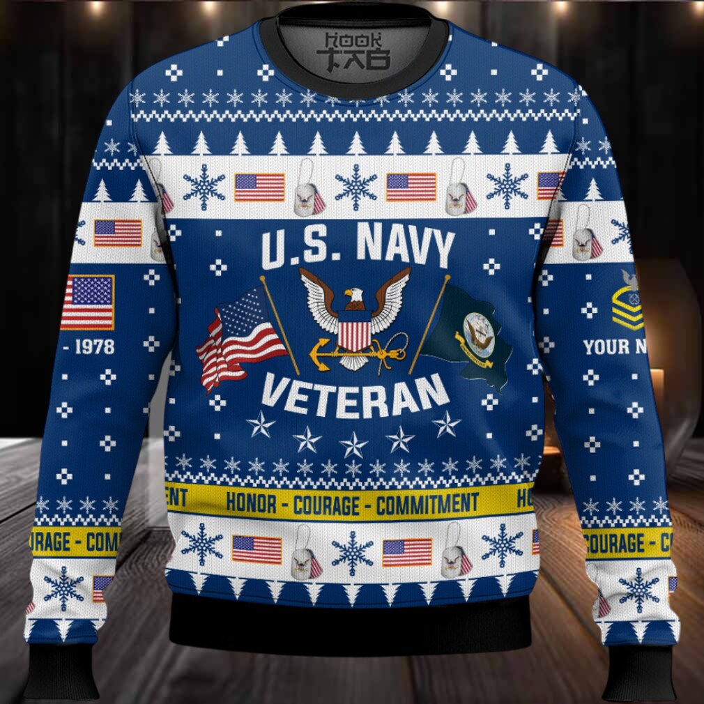 US Navy I Served My Country And Damn Proud Of It – Custom Name, Rank And Years Of Service Ugly Sweater US Navy I Served My Country And Damn Proud Of It – Custom Name, Rank And Years Of Service Ugly Sweater