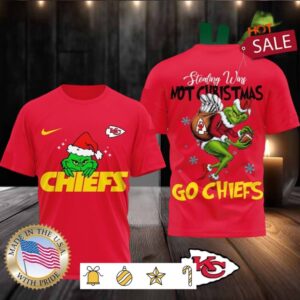 Kansas City Chiefs NFL Grinch Dr. Seuss Stealing Wins Not Christmas Shirt