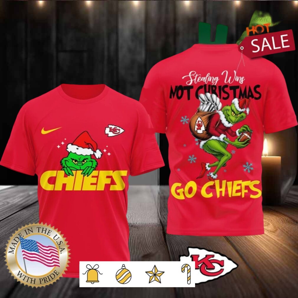 Kansas City Chiefs NFL Grinch Dr. Seuss Stealing Wins Not Christmas Shirt Kansas City Chiefs NFL Grinch Dr. Seuss Stealing Wins Not Christmas Shirt