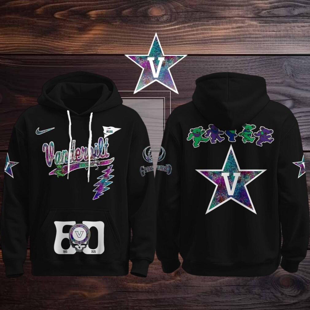 Vanderbilt Commodores Celebrating Grateful Dead 60th Anniversary 2025 Hoodie T Shirt Vanderbilt Commodores Celebrating Grateful Dead 60th Anniversary 2025 Hoodie T Shirt