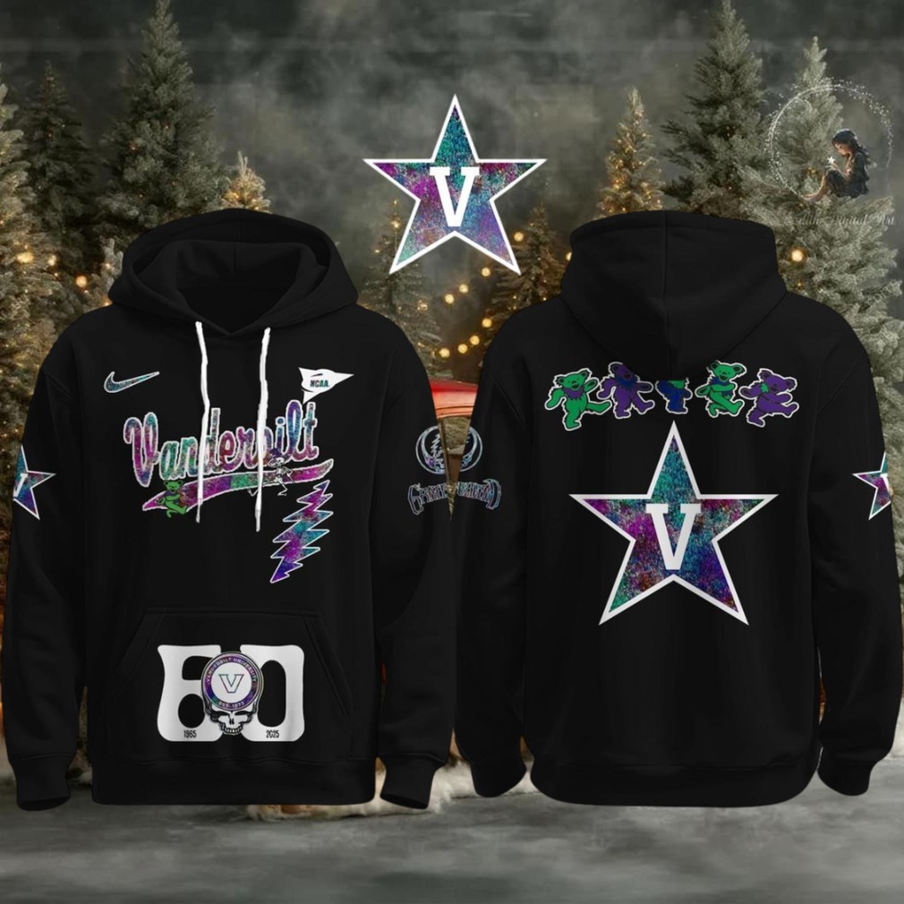 Vanderbilt Commodores Celebrating Grateful Dead 60th Anniversary 2025 Hoodie T Shirt Vanderbilt Commodores Celebrating Grateful Dead 60th Anniversary 2025 Hoodie T Shirt