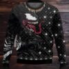 Donald Trump And Elon Musk Step Brothers Dark MAGA Ugly Christmas Sweater Donald Trump And Elon Musk Step Brothers Dark MAGA Ugly Christmas Sweater