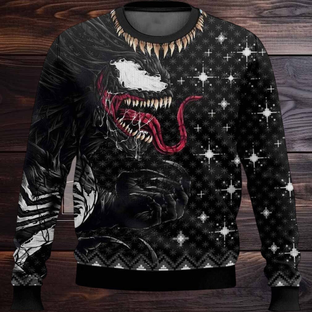 Venom The Last Dance Ugly Christmas Sweater Venom The Last Dance Ugly Christmas Sweater