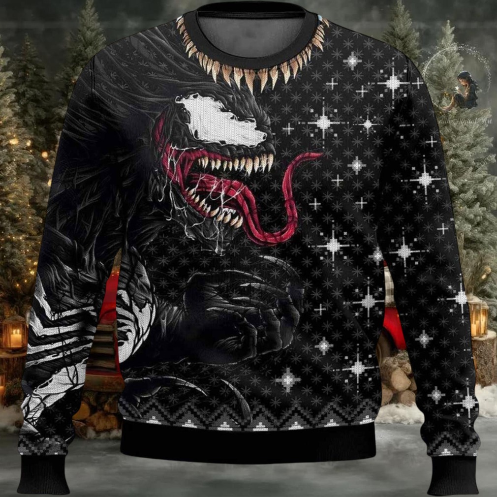 Venom The Last Dance Ugly Christmas Sweater Venom The Last Dance Ugly Christmas Sweater
