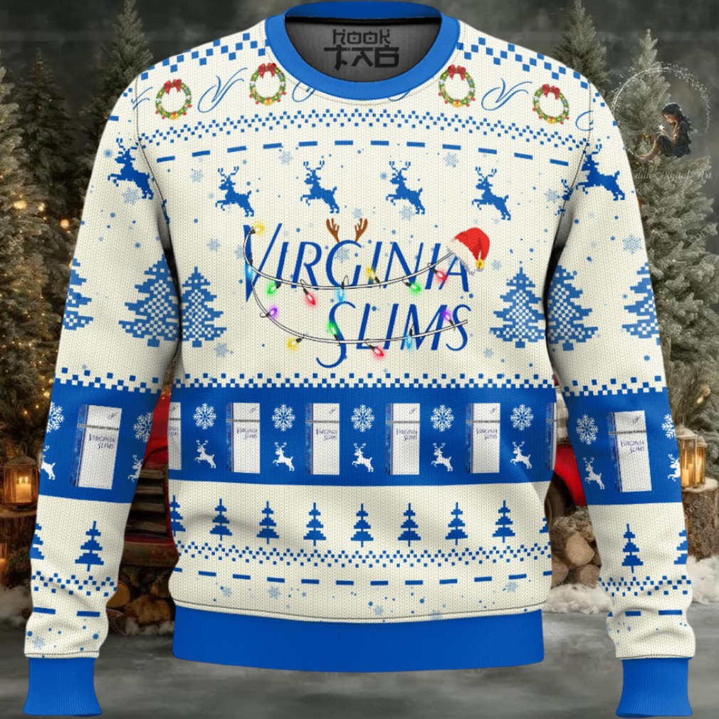 Virginia Slims Ugly Christmas Sweater Virginia Slims Ugly Christmas Sweater