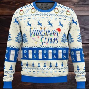 Virginia Slims Ugly Christmas Sweater