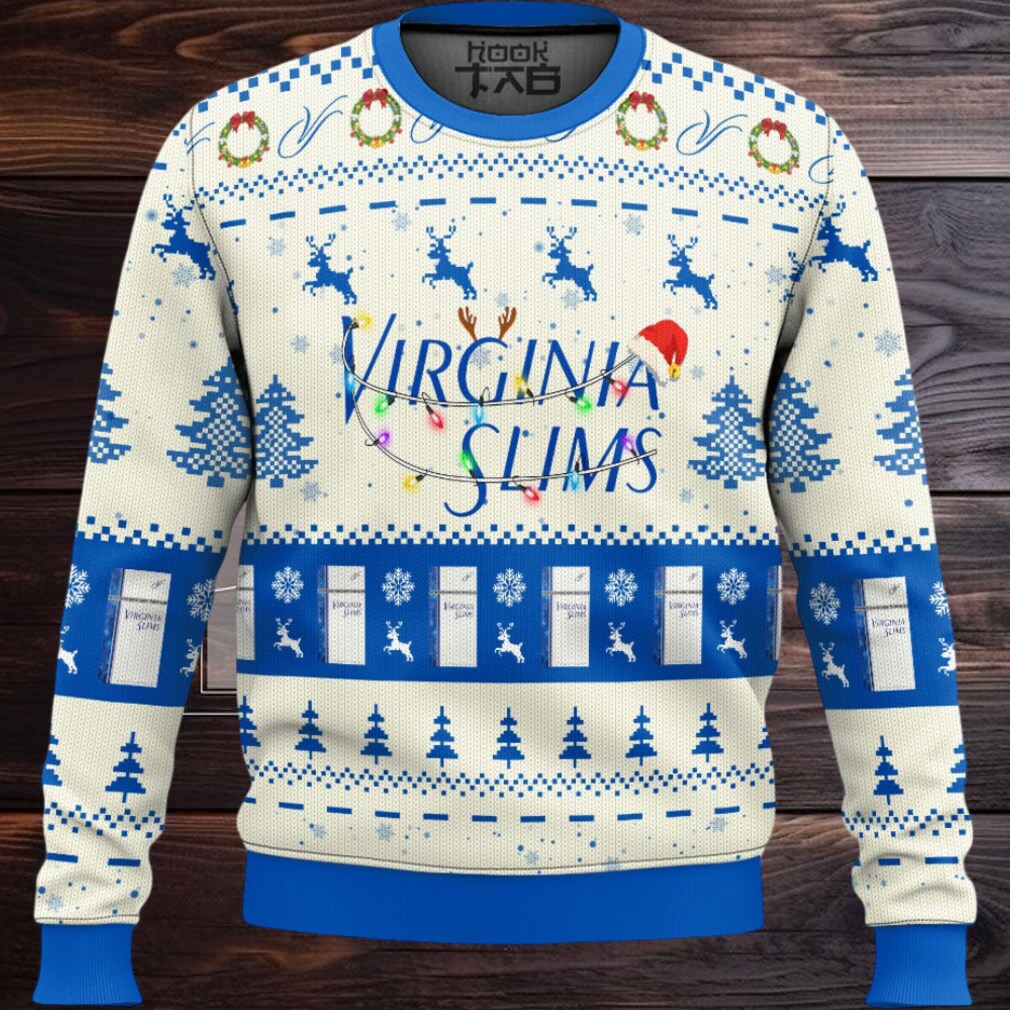Virginia Slims Ugly Christmas Sweater Virginia Slims Ugly Christmas Sweater
