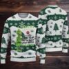 Red & White Fair Isle Snowflake Bacardi Ugly Christmas Sweater Red & White Fair Isle Snowflake Bacardi Ugly Christmas Sweater