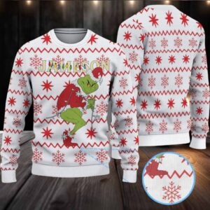 White Jameson Grinch Stealing Christmas Christmas Ugly Sweater