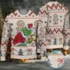 Black Snowflake Fair Isle Ugly Christmas Sweater Bad Bunny with Bunny Ears Feliz Navifunny Black Snowflake Fair Isle Ugly Christmas Sweater Bad Bunny with Bunny Ears Feliz Navifunny