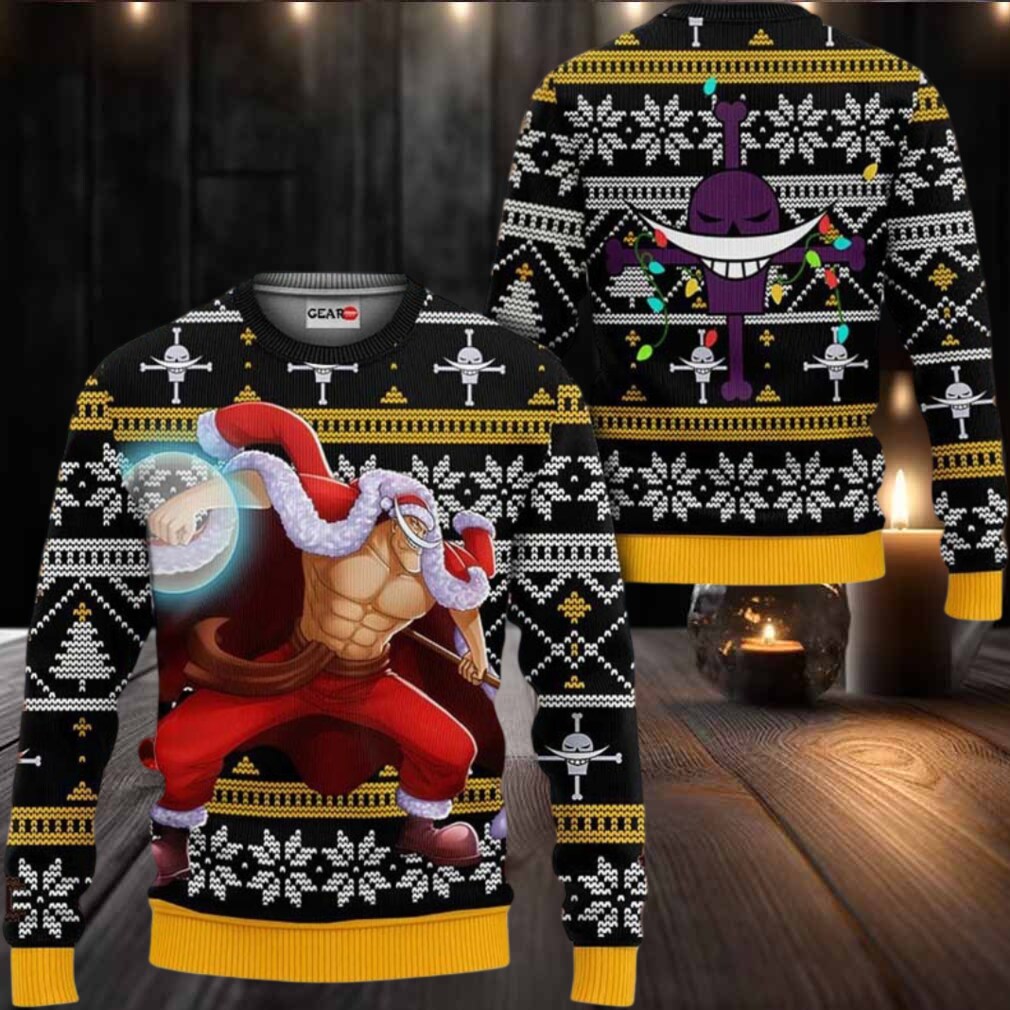Whitebeard Anime Xmas Gifts One Piece Ugly Christmas Sweater Whitebeard Anime Xmas Gifts One Piece Ugly Christmas Sweater