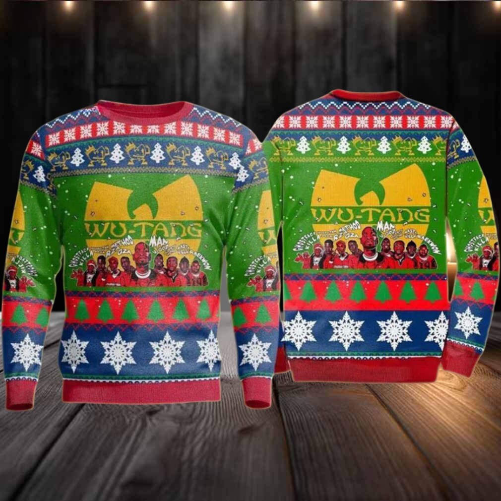 Wu Tang Clan Fan Lover 2025 Ugly Christmas Sweater Wu Tang Clan Fan Lover 2025 Ugly Christmas Sweater