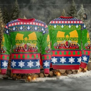 Wu Tang Clan Fan Lover 2025 Ugly Christmas Sweater