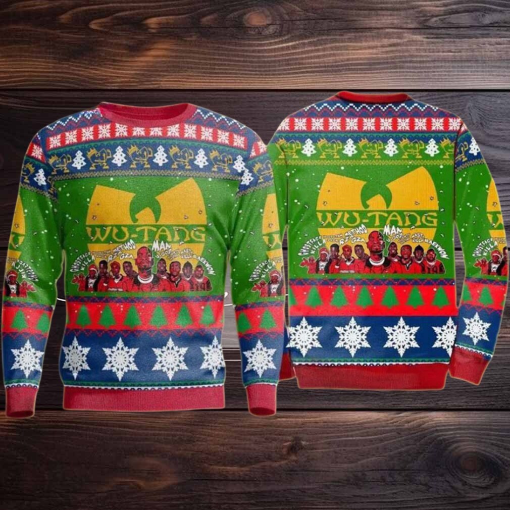 Wu Tang Clan Fan Lover 2025 Ugly Christmas Sweater Wu Tang Clan Fan Lover 2025 Ugly Christmas Sweater