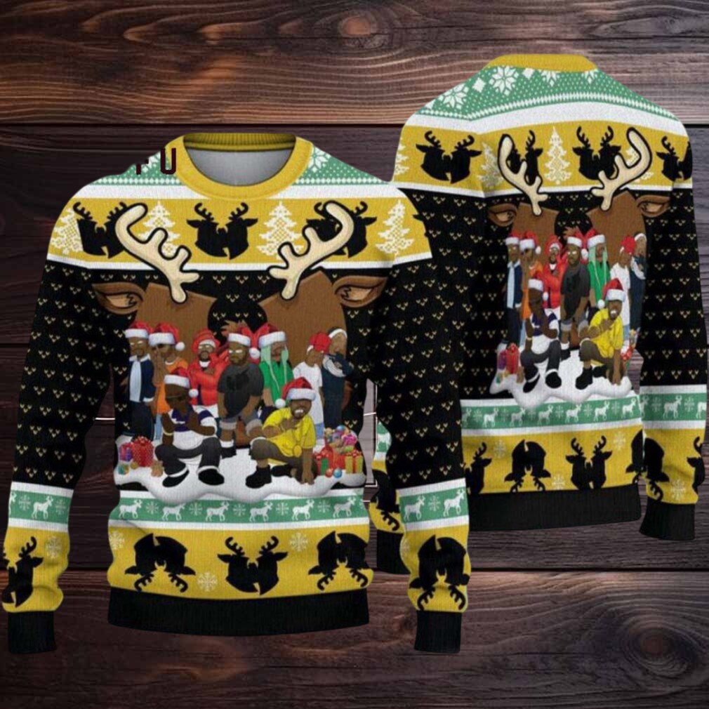 Wu Tang Clan Funny Ugly Christmas Sweater Wu Tang Clan Funny Ugly Christmas Sweater