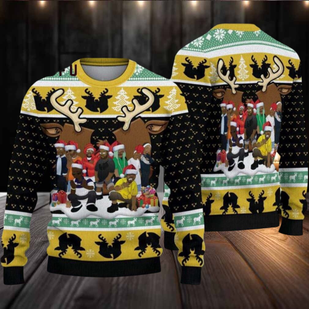 Wu Tang Clan Funny Ugly Christmas Sweater Wu Tang Clan Funny Ugly Christmas Sweater