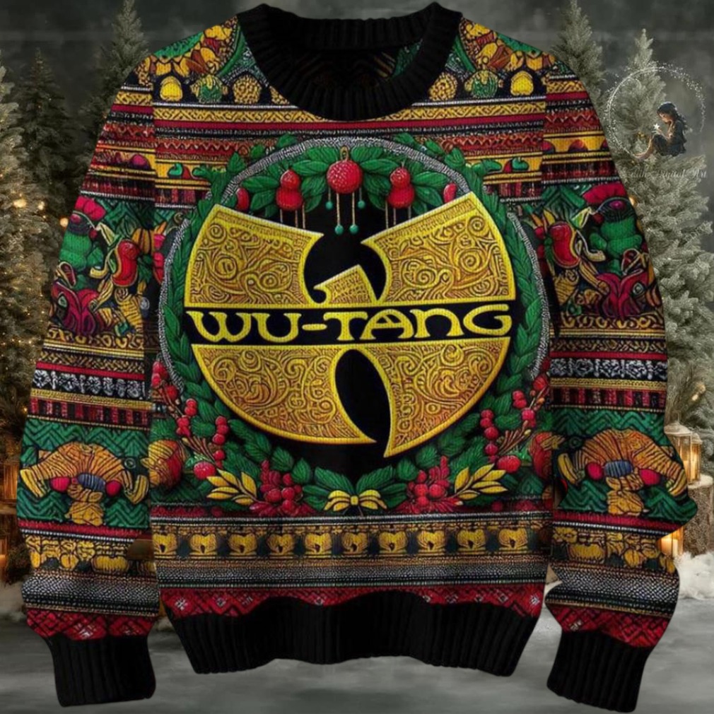 Wu Tang Clan Idler Logo Ugly Christmas Sweater Wu Tang Clan Idler Logo Ugly Christmas Sweater