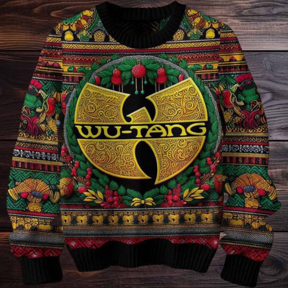 Wu Tang Clan Idler Logo Ugly Christmas Sweater Wu Tang Clan Idler Logo Ugly Christmas Sweater